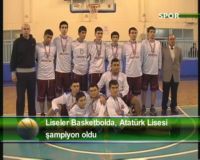 LİSELER BASKETBOLDA ŞAMPİYON ATATÜRK LİSESİ
