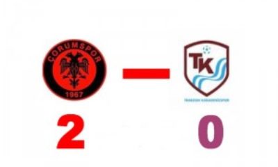 ÇORUMSPOR:2 – T.KARADENİZ:0