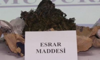 ÇORUM’DA UYUŞTURUCU OPERASYONU