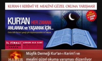 KURAN BÜLBÜLLERİ YARIŞACAK