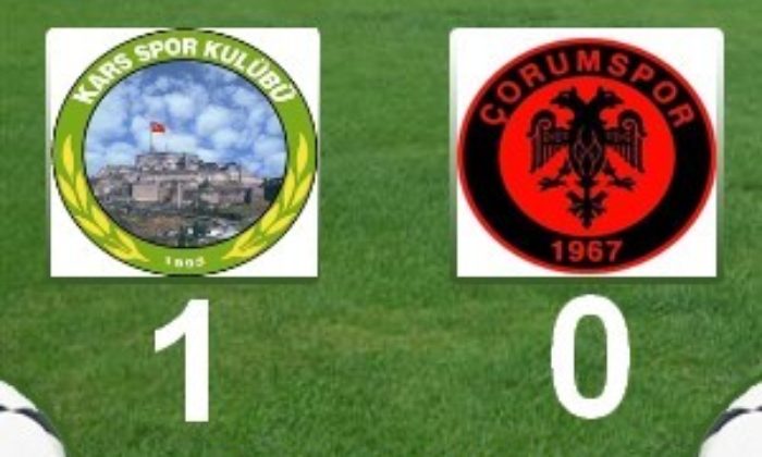 KARSSPOR:1 – ÇORUMSPOR:0 (MAÇ SONA ERDİ)