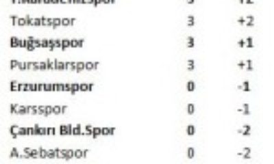 TFF 2.LİG 3.GRUPTAN YÜKSELME GRUBUNA GİDEN YOL