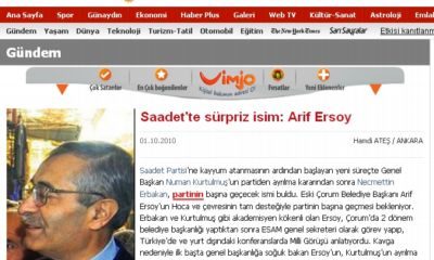 SP Genel Başkanlığı için Ersoy’un Adı Geçiyor