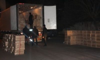Yağın Arasından Kaçak Sigara Çıktı