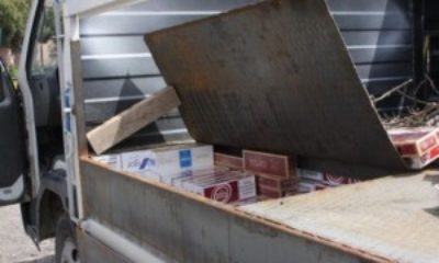 Gizli Bölmede Kaçak Sigara Sevkiyatı