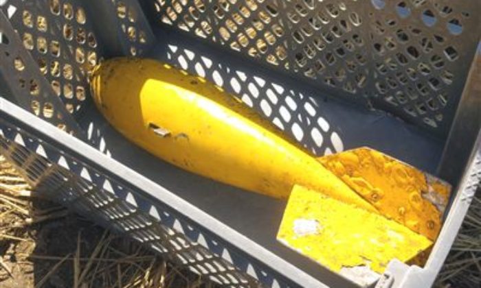 Çorum’da Uçak Bombası Bulundu!