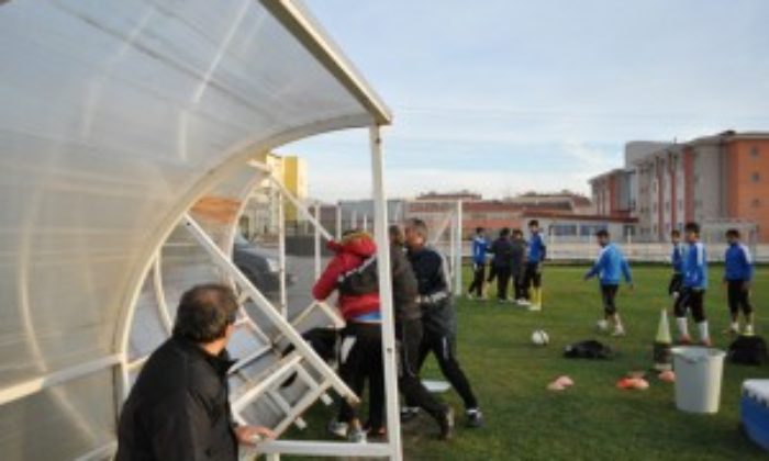 Antrenmanda Yumruklar Konuştu!