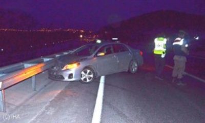 Bariyerlere Bindirdi