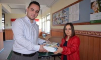 Basından Kargı METEM’e Kitap Desteği