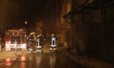 Depo Yangını Korkuttu