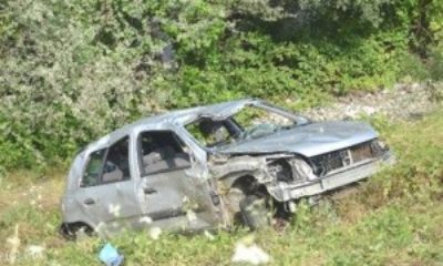 Otomobil Irmağa Uçtu: 1 Çocuk Öldü 1 Çocuk Kayıp