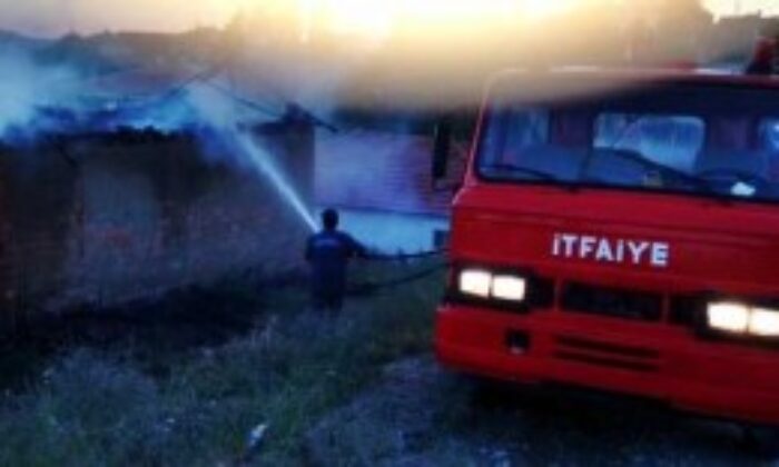 Sungurlu’da Yangın