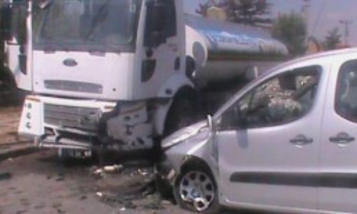 Trafik Kazası: 1’i Ağır 4 Yaralı