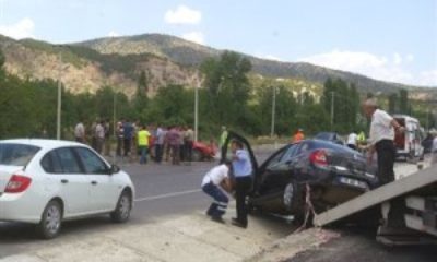 Osmancık’ta Trafik Kazası: 2 Yaralı