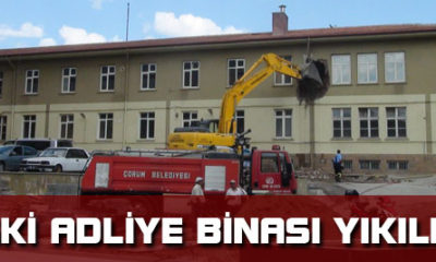 Eski Adliye Yıkılıyor