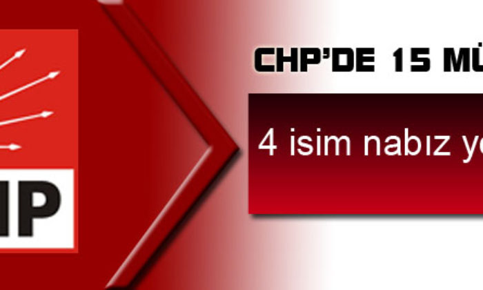 CHP’de Adaylık Süreci