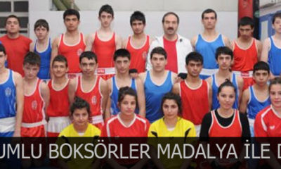 Çorumlu Boksörler Madalyayla Döndü