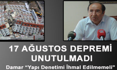 17 Ağustos Depremi Unutulmadı