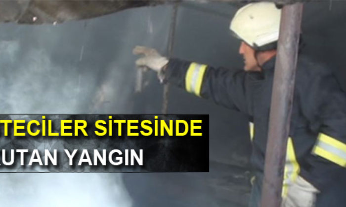Marangoz Deposunda Yangın