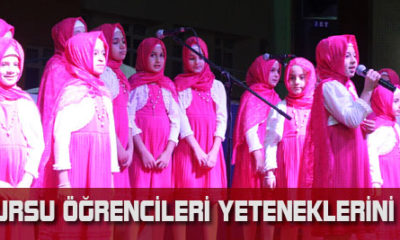 Kur’an Kursu Öğrencileri Yeteneklerini Sergiledi