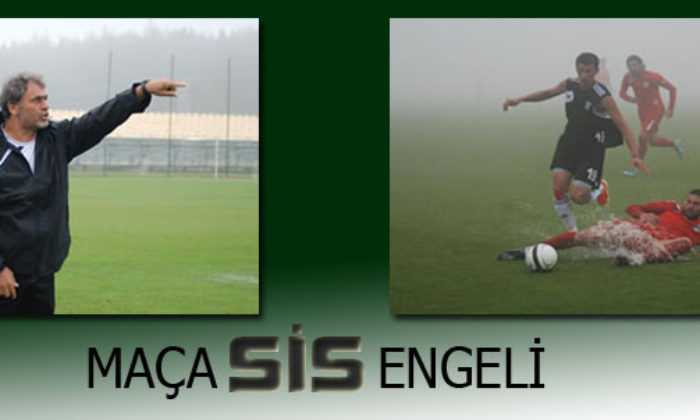 Belediyespor’un Maçı Yarım Kaldı