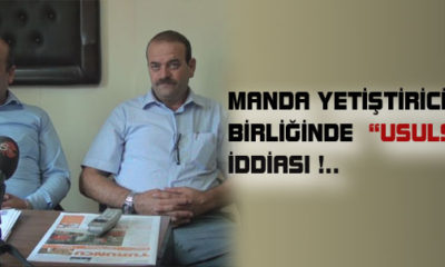 Manda Yetiştiricileri Birliğinde “Usulsüzlük” İddiası