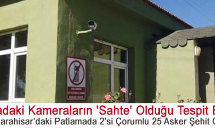 Kışlada Kamera Skandalı !