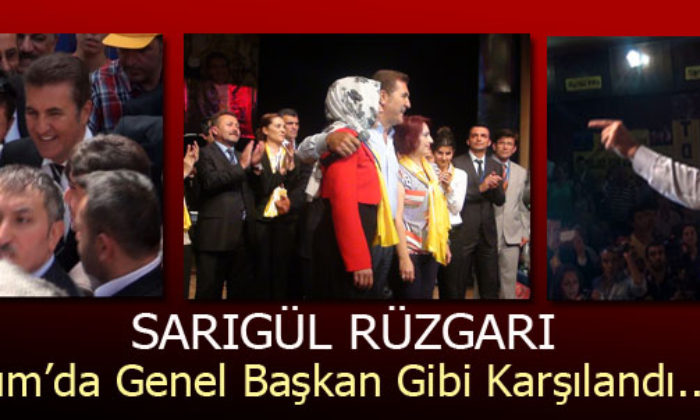 Mustafa Sarıgül Çorum’da