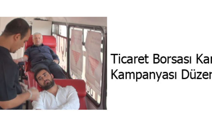 Borsadan Kan Bağışı Kampanyası