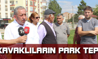 Ulukavak Sakinlerinin Park Tepkisi