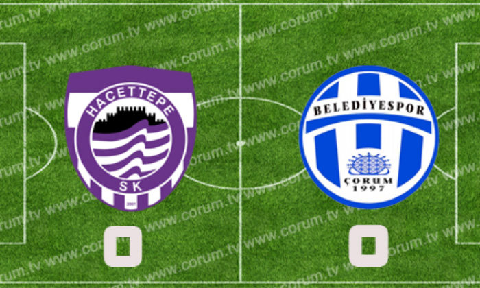 Hacettepespor: 0 – Belediyespor: 0
