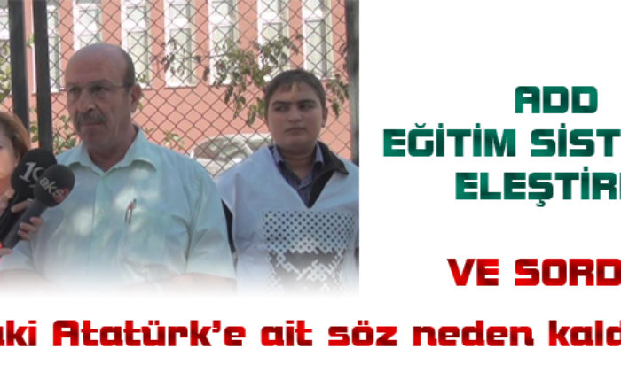 “Atatürk Ders Kitaplarından Çıkarılıyor!”