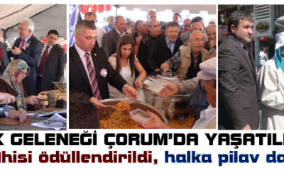 Ahilik Geleneği Çorum’da Yaşatıldı