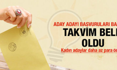 AK Parti’nin Seçim Takvimi