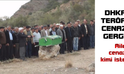 DHKP-C’li Teröristin Cenazesinde Gerginlik