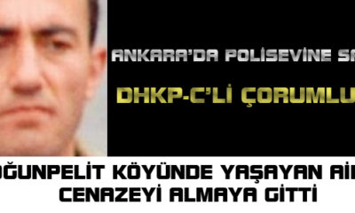Polisevine Saldıran DHKP-C’li Çorumlu Çıktı