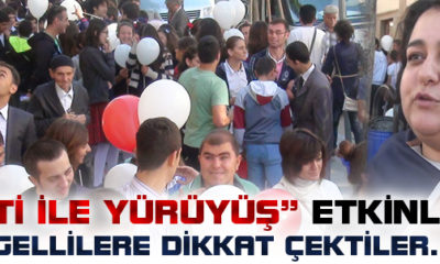 Engellilere Dikkat Çektiler