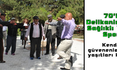 70’lik Delikanlılar Spor Yaptı