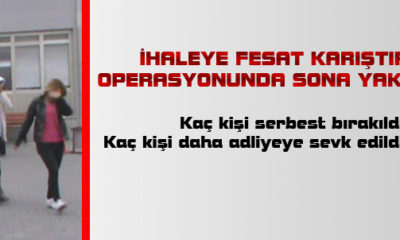 İhaleye Fesat Karıştırma Davasında Sona Gelindi