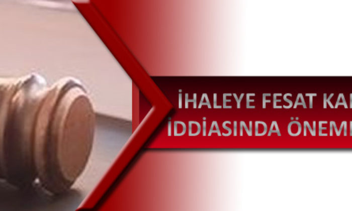 İhaleye Fesat Karıştırma Operasyonu