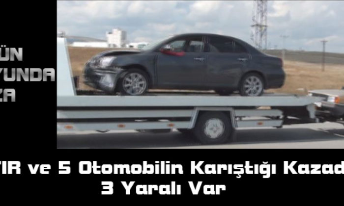 Düğün Konvoyunda Kaza: 3 Yaralı