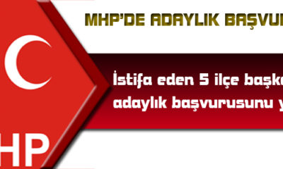 MHP’de Adaylık Başvuruları