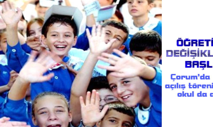 Eğitim Yılı Yeniliklerle Başlıyor