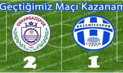 Orhangazispor: 2 –  Belediyespor: 1