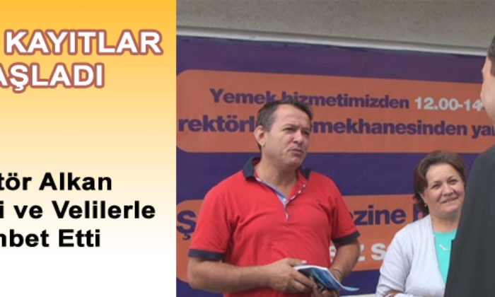 Alkan Öğrenci ve Velilerle Sohbet Etti