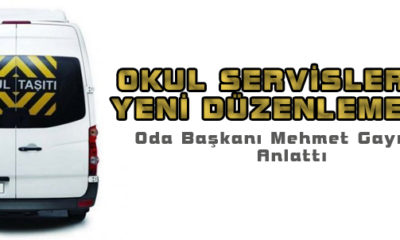 Okul Servislerinde Yeni Düzenlemeler