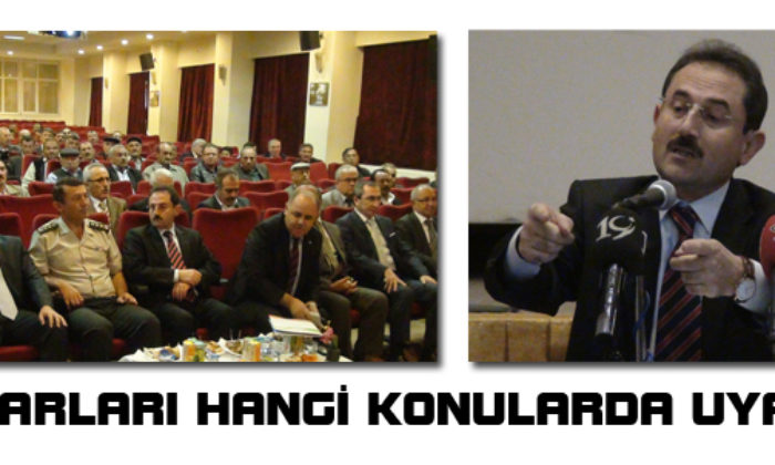 Vali Başköy Muhtarlarla Buluştu