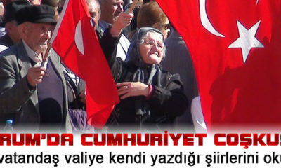 Çorum’da Cumhuriyet Coşkusu