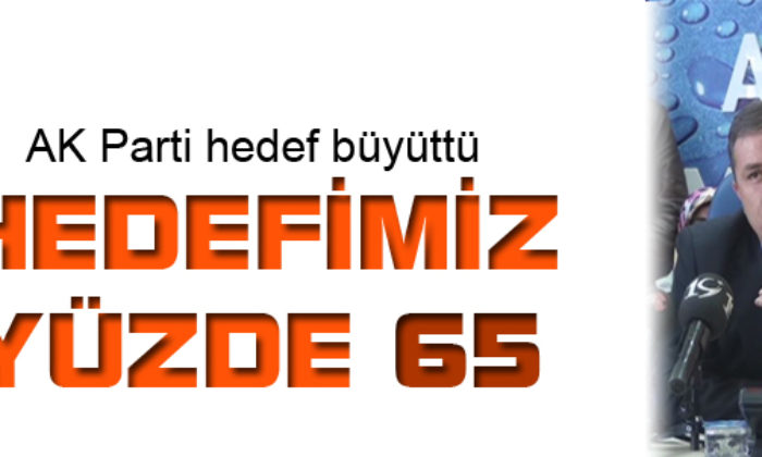 Ceylan: Hedefimiz %65