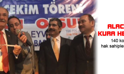 Alaca’da Kura Heyecanı